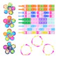thumbnail image 3 of xiaxaixu Fidget Toy 16 Pieces Set, Bracelet Spinner Finger Bubble Wristwatch, 3 of 9