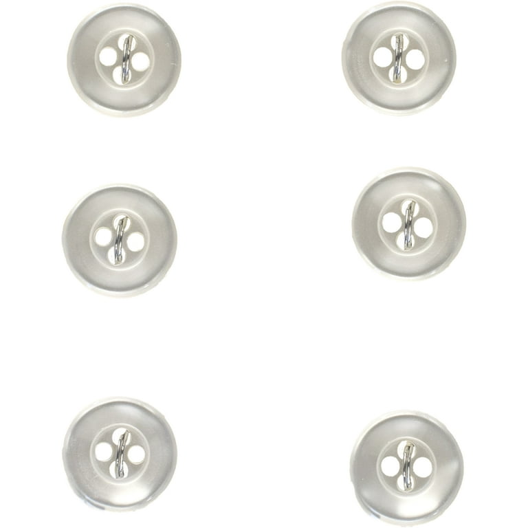 LaMode Pearl Buttons, 6 Piece - Walmart.com