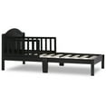 Dream on Me Sydney Toddler Bed, Black