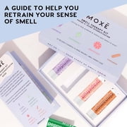MOXE Nasal Stick Inhaler Lavander, Peppermint, Grapefruit and Cinnamon Scent Kit Phase II Scent Diversification Essential Oil Scent