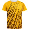 thumbnail image 1 of Mud & Tire Tracks All Over Adult T-Shirt, 1 of 1