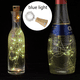 thumbnail image 3 of Paquete de 6 luces solares para botellas de vino, 20 luces solares LED para bodas, Navidad, vacaciones, decoración de jardín, 3 of 5