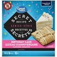 thumbnail image 1 of Great Value Secret Recipe Series Birthday Cake Flavoured Blondies, 1 of 4