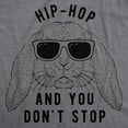 thumbnail image 2 of Womens Hip Hop and You Dont Stop T Shirt Funny Easter Gift for Adult Sarcastic Womens Graphic Tees, 2 of 9
