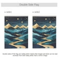 thumbnail image 4 of Yayeee Garden Flag 12" x 18" Double Sided Outdoor Yard Lawn Holiday Decorations, Dark Mountains, 4 of 6