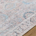 thumbnail image 7 of Mark&Day Washable Rugs, 9x12 Kearstin Traditional Tan Area Rug, Tan Charcoal Seafoam Carpet for Living Room, Bedroom or Kitchen (8'10" x 12', Machine Washable), 7 of 7