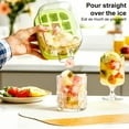 thumbnail image 7 of Sylvtty Instant Ice Cube Trays for Freezer - 5sec Release, Space Saving Stackable Design, Perfect for Christmas Cocktails & Iced Coffee Gifts, 7 of 7