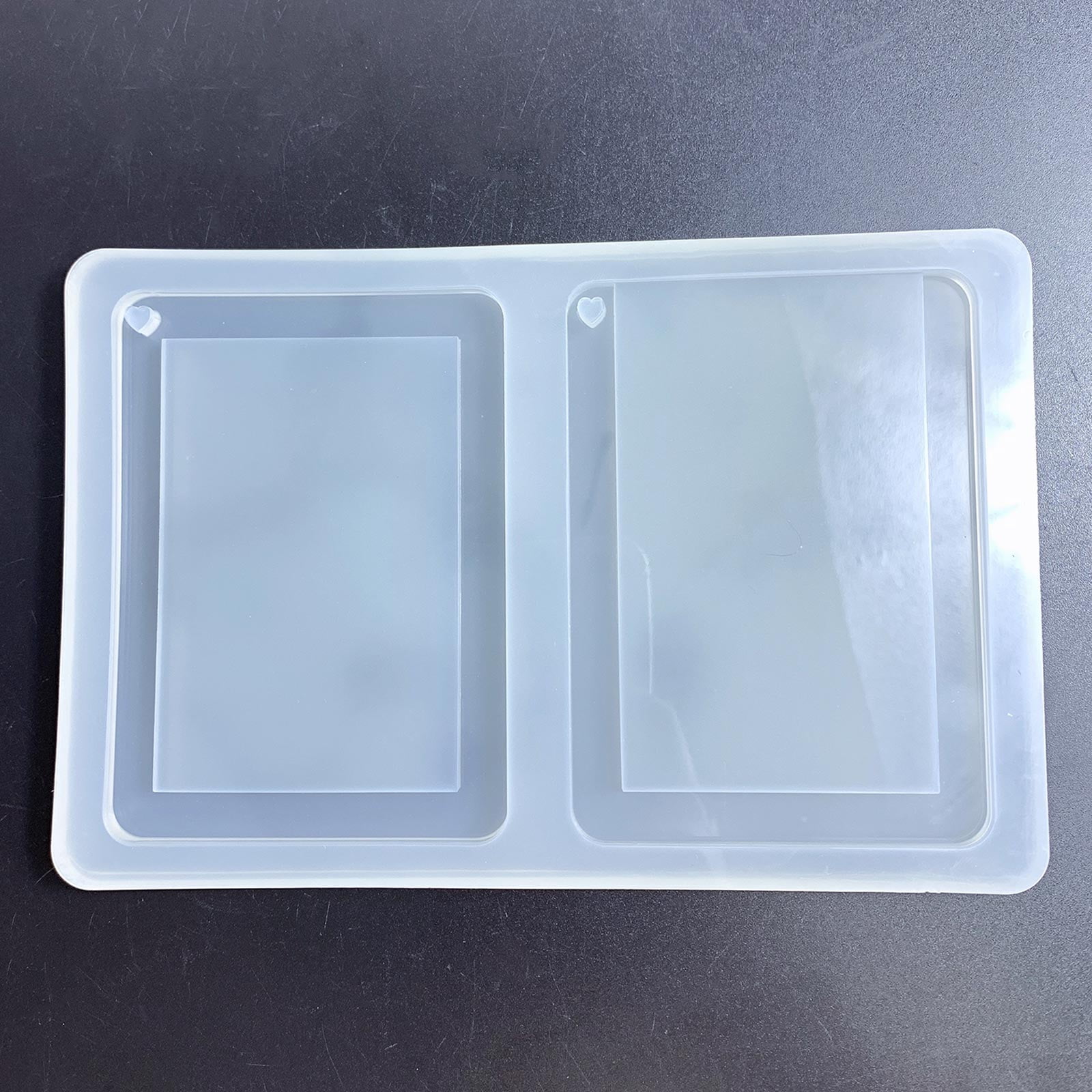 Geometry Photo Frame Epoxy Mold Silicone Pendant Mould for Resin Decorative Crafts Jewelry Making