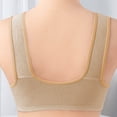 thumbnail image 4 of Jalioing Front Closure Bra Women's Full Coverage Wireless Breathable Comfort Plus Size Everyday Bra S-3XL, 4 of 6