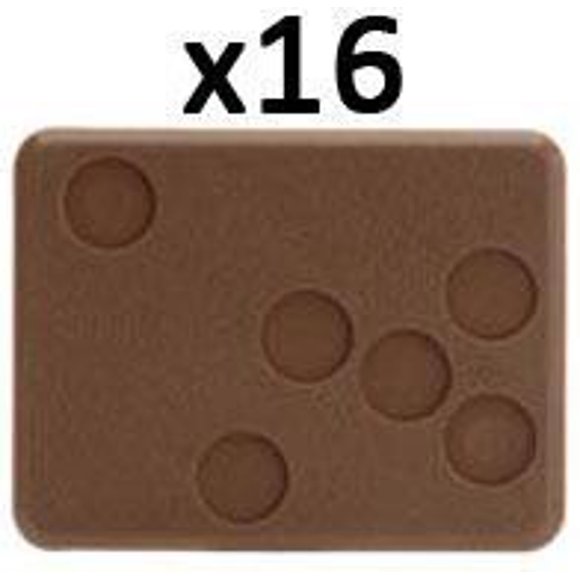Battlefront Miniatures Flames of War Large Bases - 6 Holes