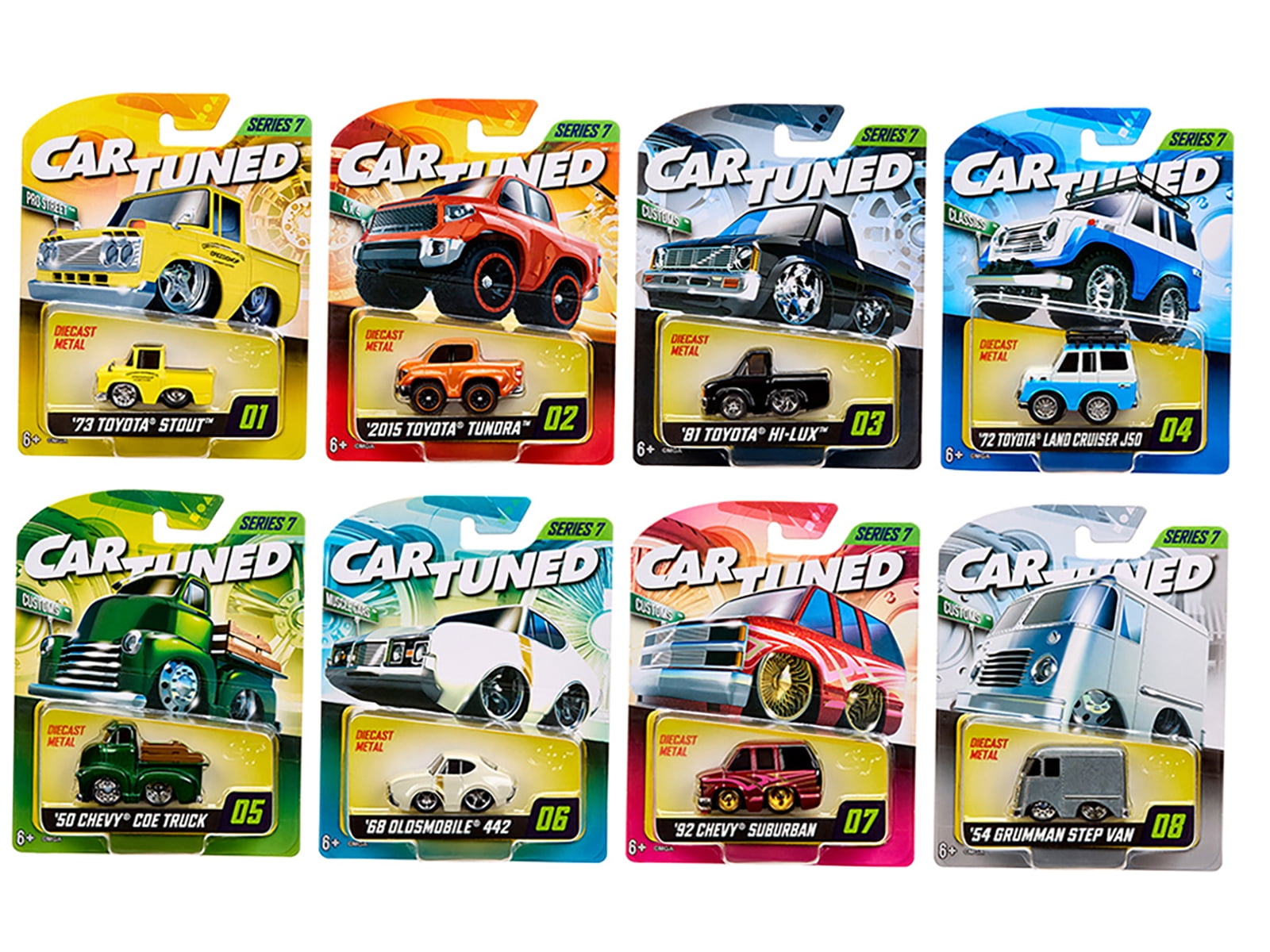 CarTuned カーチューンド ローライダー 8台コンプリートセット 新品2f カーチューンド CarTuned シボレー ローライダー 8台セット #1 新品