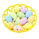 thumbnail image 5 of Mini adornos de huevos de Pascua, manualidades para pintar y hacer tú mismo, huevos de Pascua coloridos, arte creativo. 12 huevos, 5 of 9