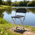 thumbnail image 4 of HCBY Outdoor Folding Chair, Mini yet Supportive Portable Stool, Easy-clean Fabric Material, Smooth Polished Surface, Foldable Storage Structure for Household Gathering, 4 of 6