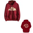 thumbnail image 2 of Sudaderas con capucha con estampado de letras y estrellas para mujer, chaquetas holgadas de manga larga de gran tamaño, estilo Retro Harajuku, Hip Hop, gótico, con cremallera, Y2K, 2 of 5