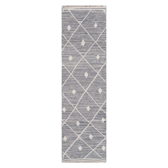 Erin Gates by Momeni Thompson Appleton Grey Hand Woven Wool Area Rug 7'6" X 9'6"