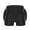 Black L, variant on Kids Cycling Underwear Shock Absorbing EVA Padded Bike Shorts Breathable Mountain Road Bike Riding Skateboarding Skiing Protective Shorts