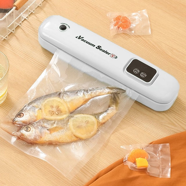 TIMIFIS Kitchen Appliances Vacuum Sealer Food Protector Vacuum Sealer Machine Automatic Food Vacuum Sealer for Food Preservation Sealing Packing System for Fresh Food and Food Storage
