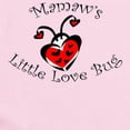 thumbnail image 2 of CafePress - Mamaw's Love Bug Ladybug Infant Bodysuit - Baby Light Bodysuit, Size Newborn - 24 Months, 2 of 4