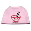 Miso Cute Screen Print Shirts Pink Sm (10)