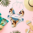 thumbnail image 6 of Corgi Dog Swimsuit Women Bikini Set with Detachable Sponge and Adjustable Strap, Swimwear 2-Pack for Various Scenes, 6 of 6