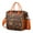 Orange-20, variant on Artistic Paisley Pattern Insulated Lunch Box – Retro Decorative Bag with Pockets and Adjustable Strap