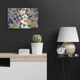 thumbnail image 4 of Luxe Metal Art 'Colorful Cubes' by Wild Apple Portfolio, Metal Wall Art, 24"x16", 4 of 8
