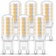 thumbnail image 1 of Bombillas LED de color blanco cálido, bombillas de bajo consumo para candelabro, lámpara de cristal, techo (3 piezas, blanco) LingWen 8390605750397, 1 of 1