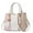 White, variant on ZTTD Elegant Ladies Handbags Fashion Shoulder Bags Purses and Handbags for Women