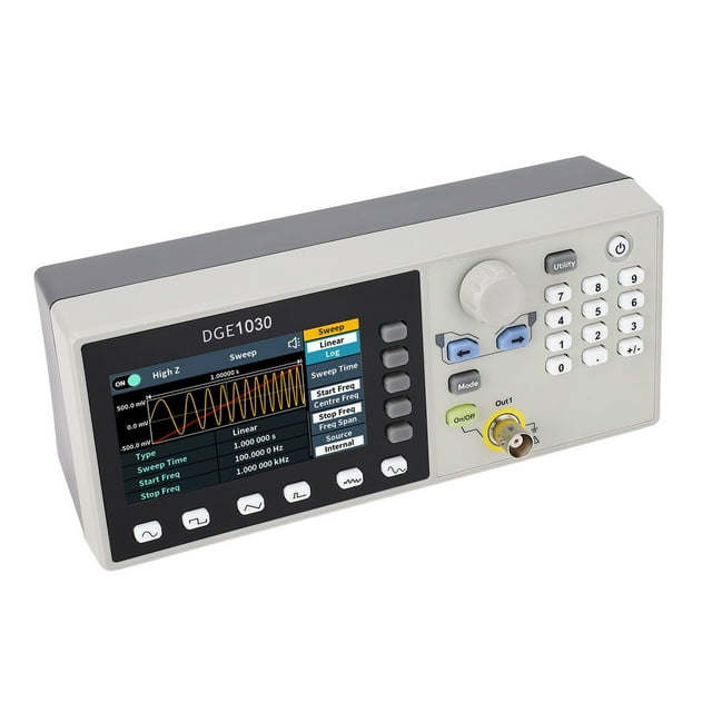 Generador de Forma de Onda Arbitraria de 30MHz Generador de Señal única de Resolución de 1Uhz Con Múltiples Formas de Onda, Estabilidad de Alta Frecuencia,