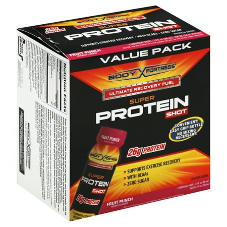 US Nutrition Body Fortress Protein Drink, 6 ea