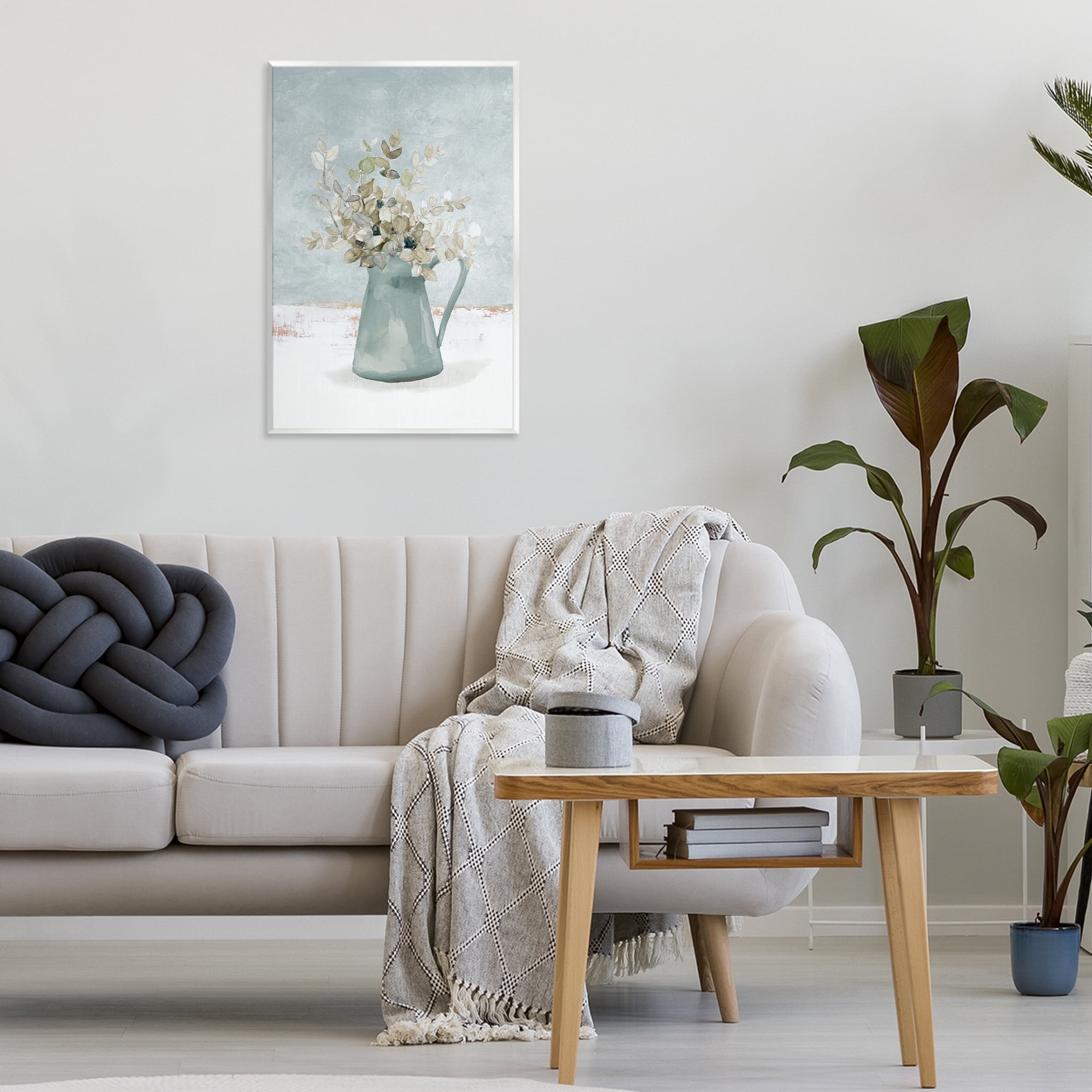 Stupell Industries Blue Botanical Arrangement Wall Plaque Art, design by Lanie Loreth