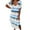 Blue, variant on Sngxgn Women's Pencil Dress Office Work Dresses Party(Blue,XL)