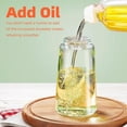 thumbnail image 4 of 16oz Oil Dispenser Bottle for Kitchen - 2 in 1 Olive Oil Dispenser and Oil Sprayer - 470ml Olive Oil Bottle - Oil Sprayer for Cooking, Kitchen, Salad,, 4 of 5