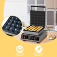 thumbnail image 3 of 25PCS Mini Pancakes Maker Machine, Mini Dutch Pancake Maker, Commercial Electric Nonstick Waffle Maker Machine for Home and Restaurants, 110V, 1750W, 3 of 7