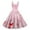 Pink, variant on LWavelet Valentine's 2026 Love Heart Dress for Women, Sweetheart Rose Embroidered A Line Sleeveless Flowy Sundresses Red 2XL