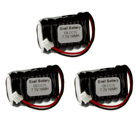 3x Dog Collar Battery fits Wetland SD-400 Camo, Field Trainer SD-400 Transmitter