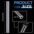 thumbnail image 5 of 4inch Long Glass Borosilicate Blowing Tubes Industrial Glass Tubes for Glass Blowing 12x2mm Thick Wall Clear Glass Pipe, 5 of 5
