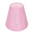 thumbnail image 1 of Table Lamp Shade Small Lamp Shade E14 E27 Light Socket Home Decoration Pink Fabric 1Pcs, 1 of 3