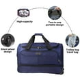 thumbnail image 3 of Duffel bag with pulley pull bar bag, anti luggage bag large capacity short-distance leisure, 3 of 6