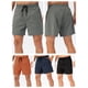 thumbnail image 3 of Pantalones cortos deportivos para hombre con forro y bolsillos laterales para correr MABOTO Aqua/L, 3 of 7