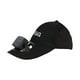 thumbnail image 2 of Sombreros con visera solar y ventilador, sombrero con ventilador de enfriamiento, sombrero para el sol de verano ajustable y desmontable. Negro, 2 of 9