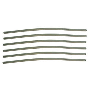 

Pool Table Rail Cushion Rubber - U23 -Set of 6