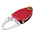 thumbnail image 1 of Outil de Pêche Compact Rouge - Support de Poisson en Aluminium Léger 41 g pour l'Aviation avec Capacité de Charge de 3 kg, Format Mini 9,5 cm, Prise Antidérapante pour Tous les Types de Poissons - Pêche à la Mouche et Pêche aux Leurres Essentielle, 1 of 6