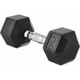 thumbnail image 1 of Rubber Hex Dumbbell Hand Weight, 1 of 9
