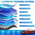 thumbnail image 3 of Funda para medio coche Federedevo para techo corredizo y parabrisas extendidos de sedán, 3 of 9