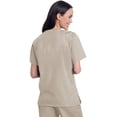 thumbnail image 3 of Landau Relaxed V-Neck 3-Pocket Scrub Top for Women 70221, 3 of 6
