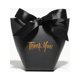 thumbnail image 1 of Cajas de Regalo de dulces encantadoras, color negro, blanco, café, dorado, gracias, viene con cinta, ideal para navidad, cumpleaños, boda, 1 of 4