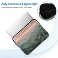 thumbnail image 2 of FORMRS 15-15.6 inch Laptop Sleeve Case Soft Carrying Quilted Computer Bag Cover, Mountains at Dawn, 2 of 7