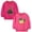 Hot Pink, variant on DOZINSIX 2 Pack Toddler Girls Crewneck Sweatshirts Kids Cotton Cute Embroidered Long Sleeve Fall Winter Pullover Tops