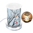 thumbnail image 4 of Máquina De Aromaterapia Purificador De Aire Calentador De Velas Calentamiento Rápido Lámpara De Aroma Eléctrica Con Patrón Exquisito Para Spa Yoga Gimnasio Oficina Decoración Del Hogar sonducket HA027993-01, 4 of 7